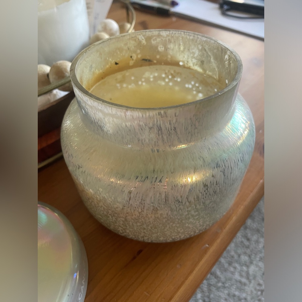 Anthropologie volcano candle